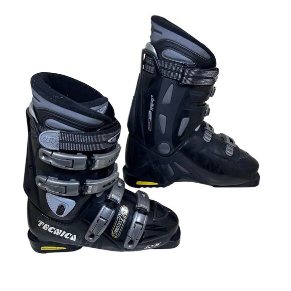 Tecnica Other - Tecnica Innotec Ti 8.1 AVS Black Buckle Co-Mold Carve Control Ski Boots Men 7.5